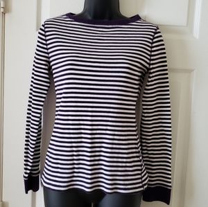 Jones New York Striped Tee